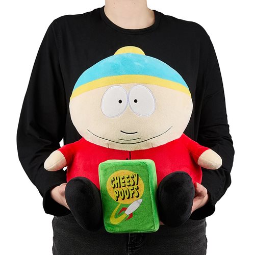 South Park Cartman with Cheesy Poofs 16-Inch HugMe Plush
