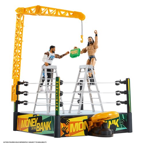 WWE Money in the Bank Cash-In Ring Playset