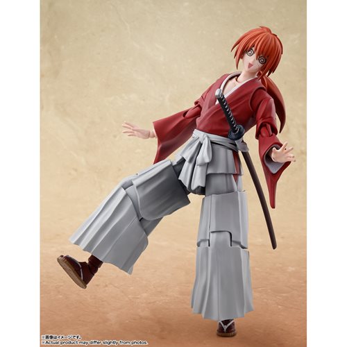 Rurouni Kenshin: Meiji Swordsman Kenshin Himura Romantic Story S.H.Figuarts Action Figure