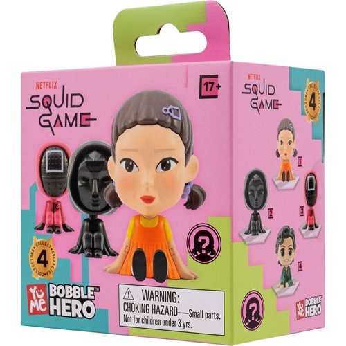 Squid Game Bobble Hero Blind-Box Mini-Figure Case of 12
