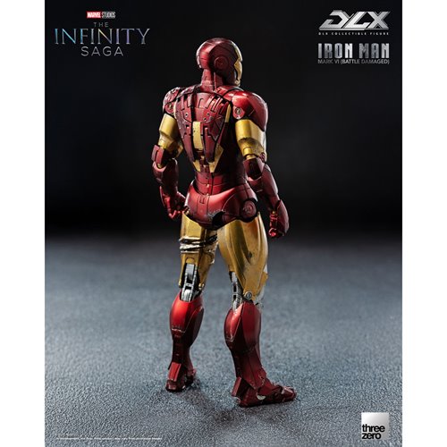 Marvel Studios: The Infinity Saga Iron Man Mark 6 Battle Damaged DLX Action Figure