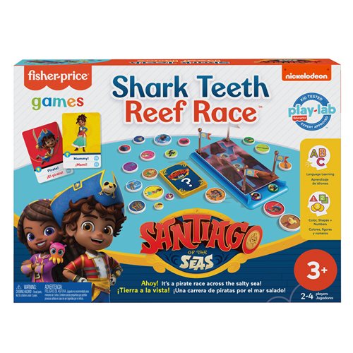 Fisher-Price Santiago of the Seas Shark Teeth Reef Race Game