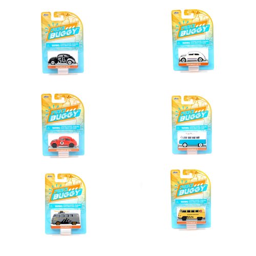 Punch Buggy Wave 5 1:64 Scale Die-Cast Vehicle Case of 6