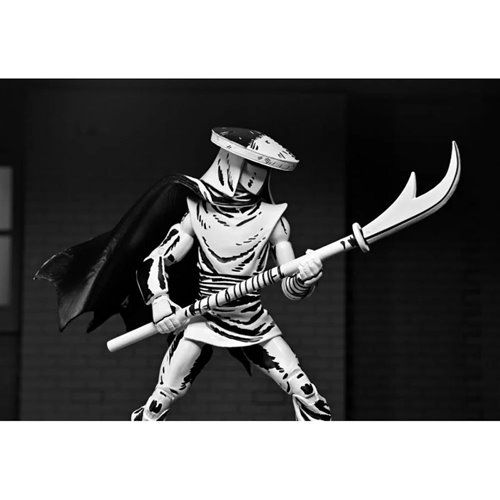 Teenage Mutant Ninja Turtles Mirage Comics Elite Foot Ninja Guard Black & White Variant 7-Inch Scale