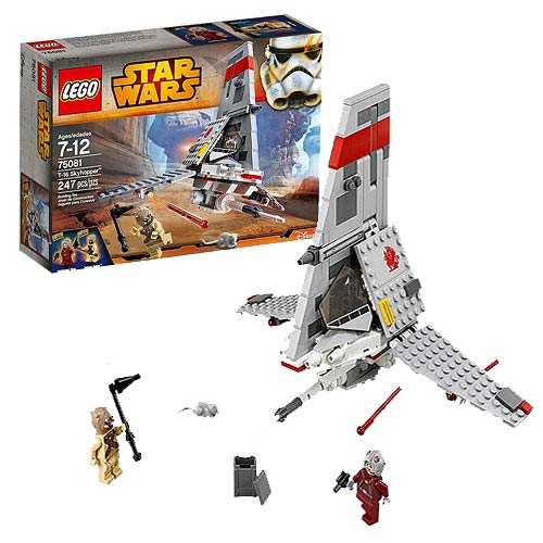 LEGO star wars t-16 skyhopper pilote personnage 75081 rouge t16 Fighter NEUF 