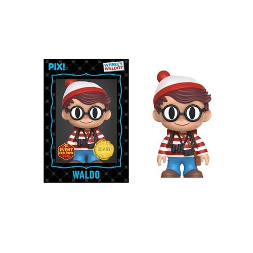 Where's Waldo Waldo with Cane Pix! Vinyl Figure - 2026 Convention