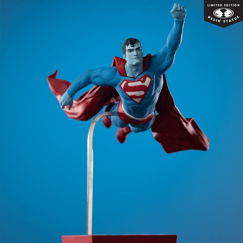 DC Direct Superman by Lee Bermejo Superman Red and Blue 1:10 Scale Resin Statue