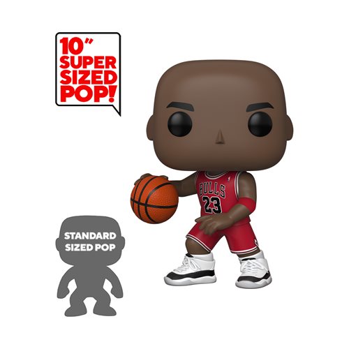 NBA Bulls Michael Jordan 10-Inch Pop! Vinyl Figure, Not Mint