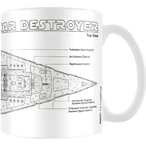 Star Wars Star Destroyer Sketch 11 oz. Mug