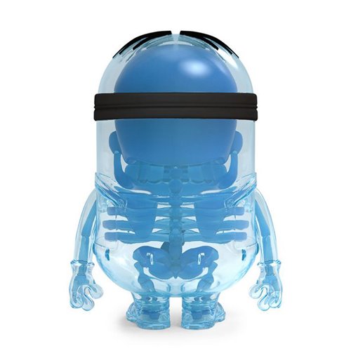 Despicable Me 4 Minion Anatomy Glow-in-the-Dark Blue X-ray AVL Edition 8-Inch Art Figure
