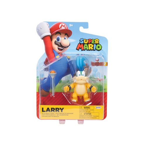 World of Nintendo Wave 41 Larry Koopa with Wand 4-Inch Action Figure