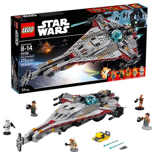Fremtrædende Pointer dragt LEGO Star Wars 75186 The Arrowhead - Entertainment Earth