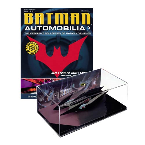 Batman Beyond Animated Series Batmobile Vehicle with Collector Magazine