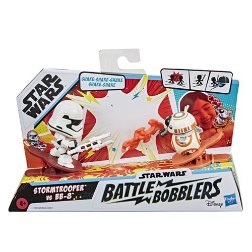 Star Wars Battle Bobblers Showdowns Stormtrooper vs. BB-8 Bobble Heads