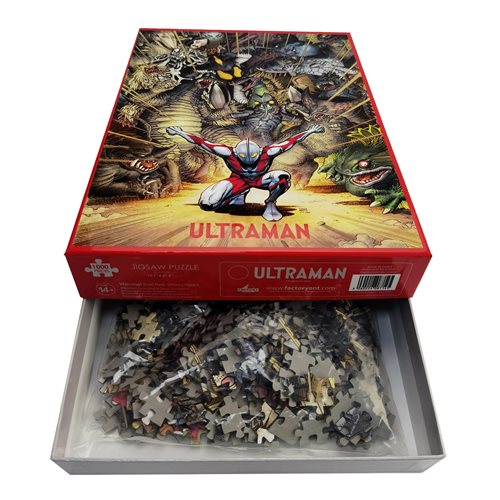 Ultraman The Rise Of Ultraman Cover Art 1,000-Piece Jigsaw Puzzle