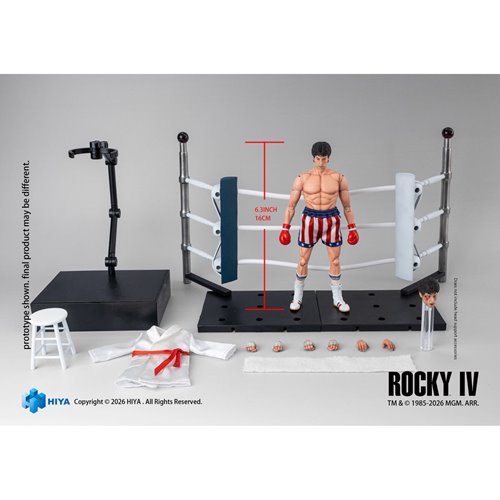 Rocky IV Rocky Boxer Version Exquisite Super Series 1:12 Scale Action Figure