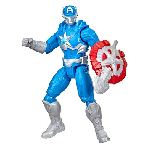 Marvel Avengers Mech Strike Monster Hunters Captain America 6-Inch Action Figure