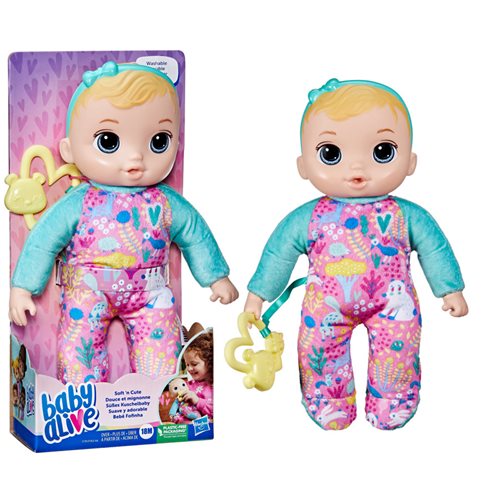 Baby Alive Soft ‘n Cute 11-Inch Blonde First Baby Doll