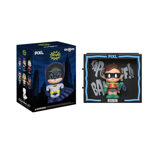 Batman 66 Blind Box PIXL Mini-Figure Display Case of 6