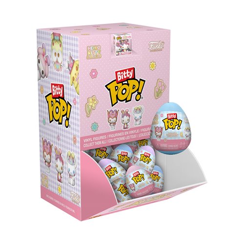 Hello Kitty Spring Funko Bitty Pop! Egg Mini-Figure Display Case of 24