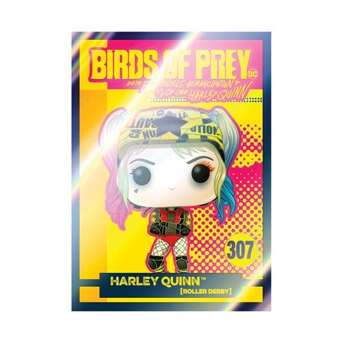 Birds of Prey Harley Quinn Roller Derby Pop! Vinyl Figure with Collectible Card - Entertainment Eart