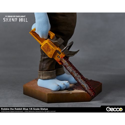Silent Hill x Dead by Daylight Robbie the Rabbit Blue Version 1:6 Scale Statue