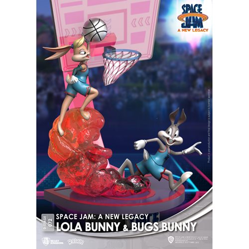 Space Jam: A New Legacy Lola Bunny and Bugs Bunny DS-072 D-Stage 6-Inch Statue