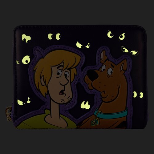 Scooby-Doo Mystery Inc. Glow-in-the-Dark Zip-Around Wallet