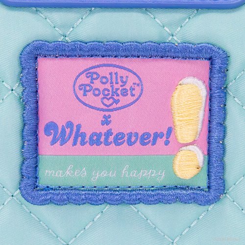 Polly Pocket Quilted Compact Crescent Bag