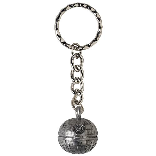 Star Wars Death Star Pewter Keychain - Entertainment Earth