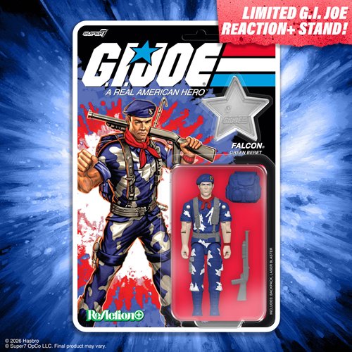 G.I. Joe Lt. Falcon (America's 250th Anniversary) 3 3/4-Inch ReAction+ Figure