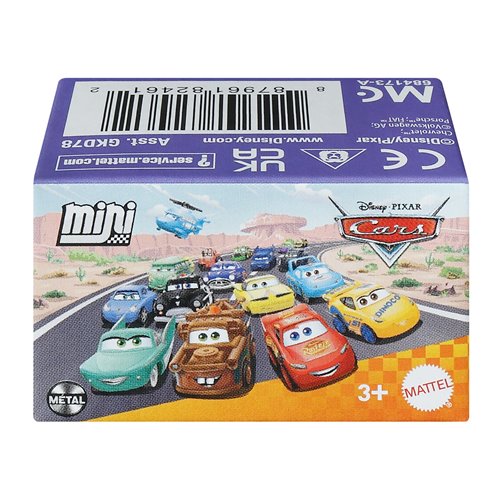 Disney Pixar Cars Mini Vehicle 2026 Mix 3 Blind Box Case of 36