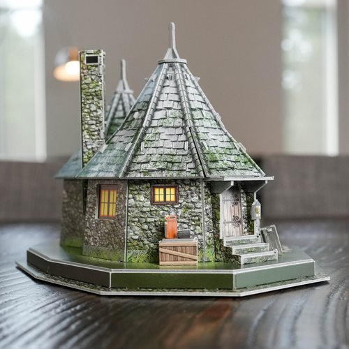 Harry Potter Hagrid's Hut 3D Model Puzzle Kit