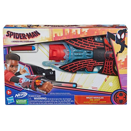 Spider-Man: Across the Spider-Verse NERF Miles Morales Tri-Shot Blaster