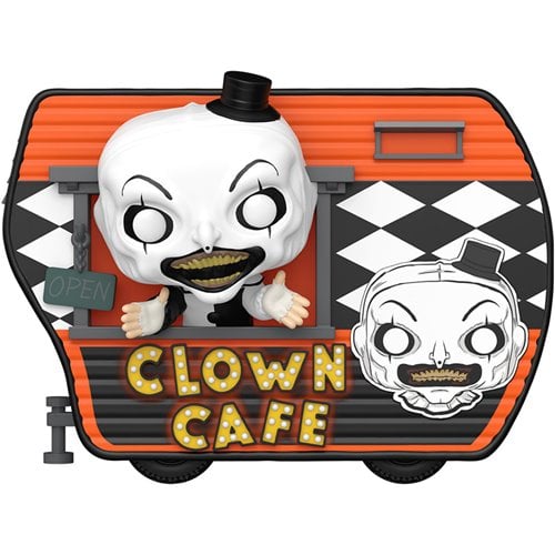Terrifier 2 Art with Clown Cafe Deluxe Funko Pop! Ride #149