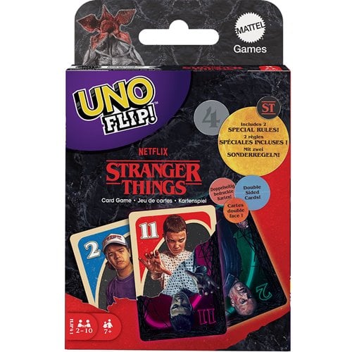 Stranger Things Uno Flip Card Game