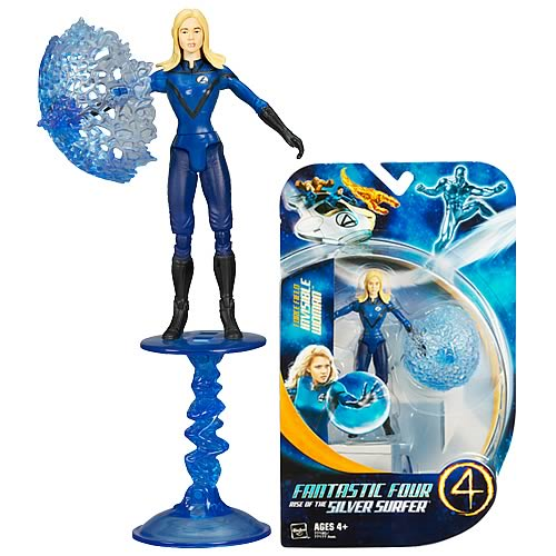 Fantastic 4 Rise of the Silver Surfer Force Field Invisible Woman Action Figure 
