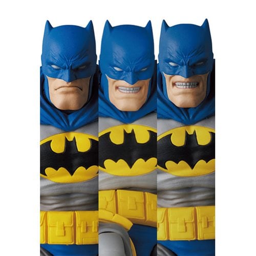Batman: The Dark Knight Returns Batman (Blue Ver.) & Robin MAFEX Action Figures