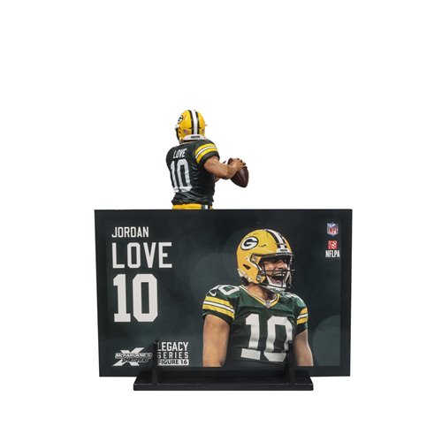 NFL SportsPicks 2024 Wave 1 Green Bay Packers Jordan Love 7-Inch Scale Posed Figure Case of 6