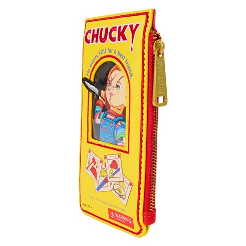 Child's Play Chucky Box Large Cardholder - Entertainment Earth