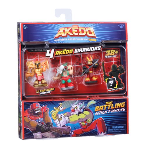 Akedo Ultimate Arcade Warriors Series 1 Random Fight Pack Case of 12
