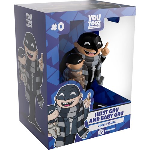 Despicable Me 4 Collection Heist Gru and Baby Gru Vinyl Figure #0