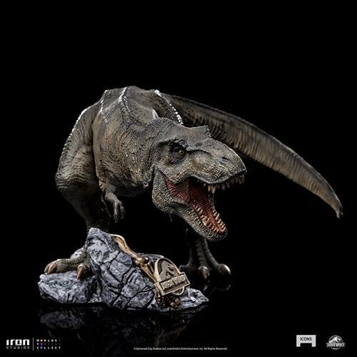 Jurassic World T-Rex Icons Statue