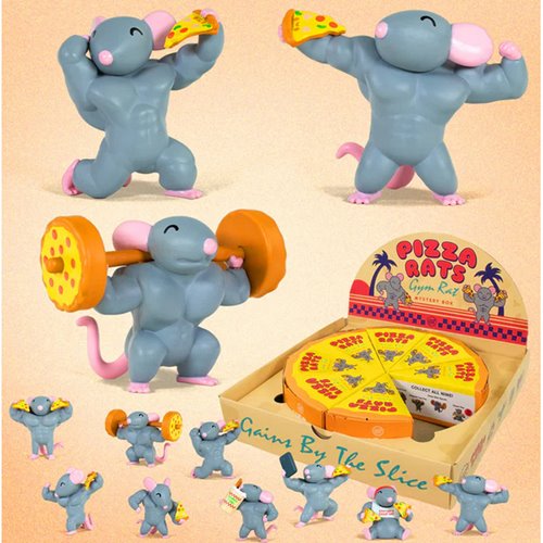 Pizza Rats: Gym Rat Mystery Box Display Tray of 8