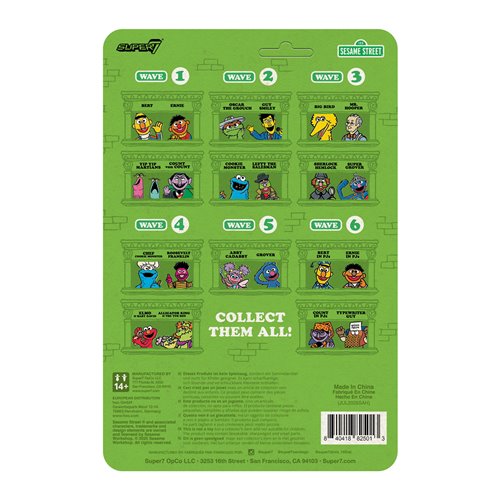 Sesame Street Typewriter Guy 3 3/4-Inch ReAction Figure