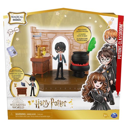 Harry Potter Wizarding World Potions Classroom Magical Minis Playset