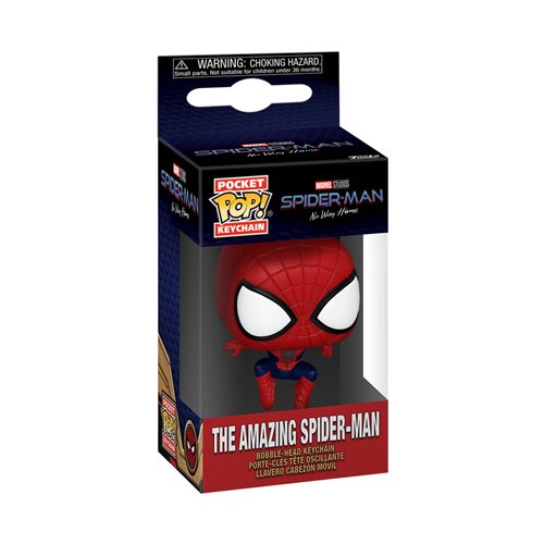 Spider-Man No Way Home The Amazing Spider-Man Leaping Pocket Pop! Key Chain