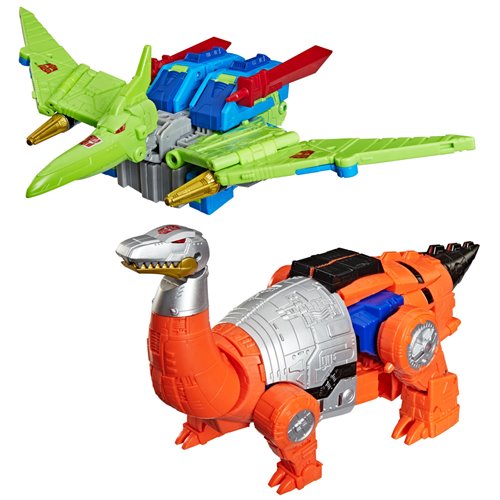 Transformers Generations Selects Age of the Primes Leader Class G2 Universe Dinobots Swoop and Sludg