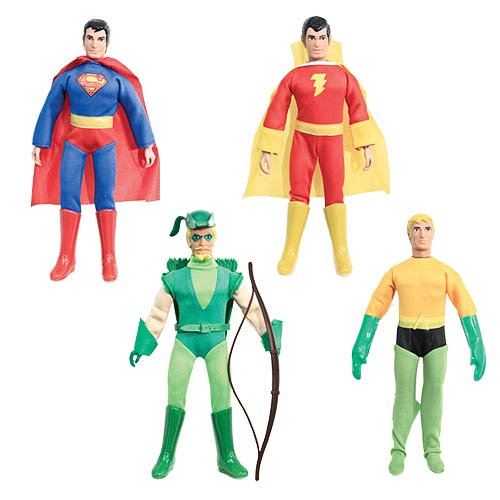 DC Retro Super Powers 8-Inch Series 1 Action Figure Set