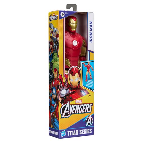 Marvel Avengers Titan Series Iron Man 11 1/2-Inch Action Figure